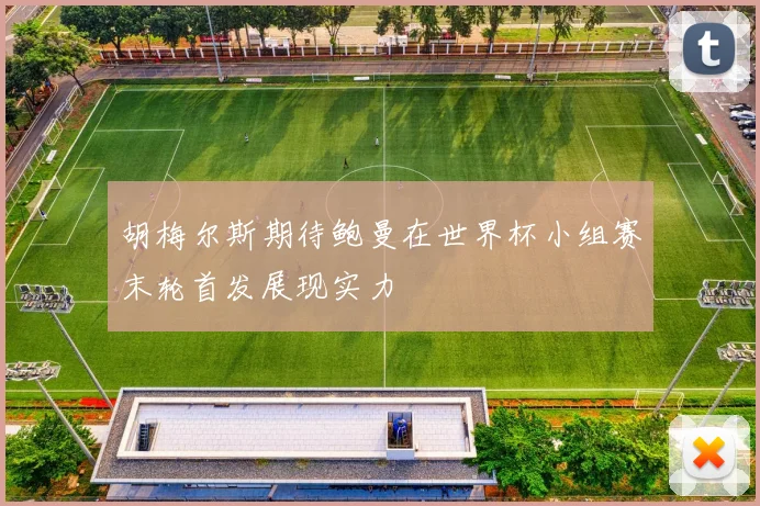 胡梅尔斯期待鲍曼在世界杯小组赛末轮首发展现实力